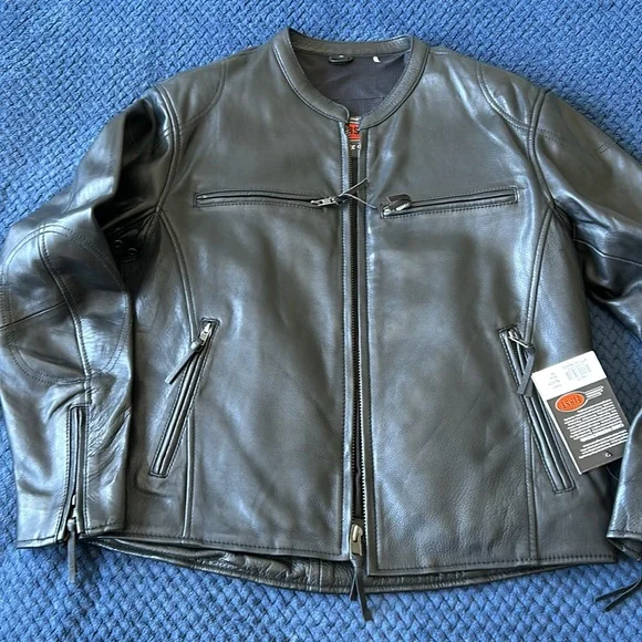 First classic leather jacket NWT - Picture 7 of 14
